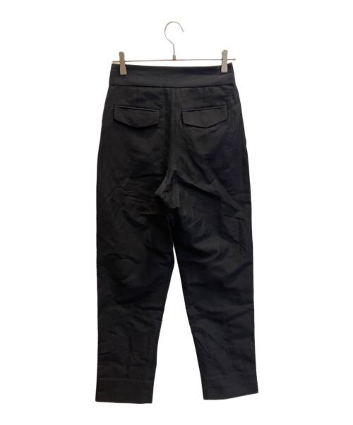 MARGARET HOWELL（マーガレットハウエル）MARGARET HOWELL (マーガレットハウエル) リネンウールパンツ ブラック サイズ:1の古着・服飾アイテム