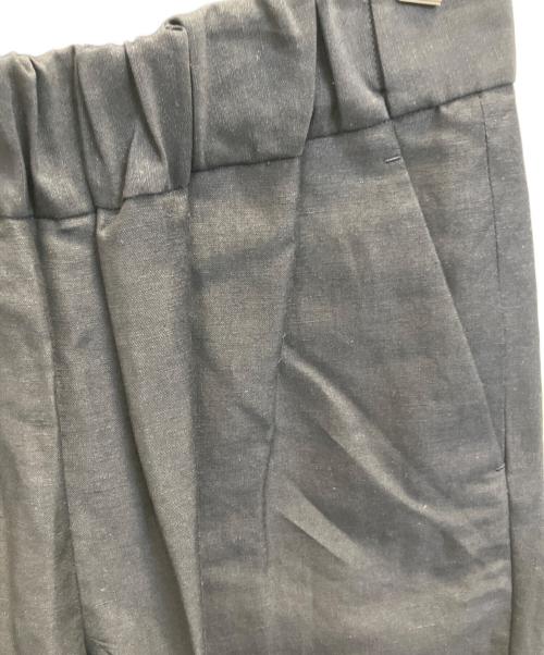 MARGARET HOWELL（マーガレットハウエル）MARGARET HOWELL (マーガレットハウエル) リネンウールパンツ ブラック サイズ:1の古着・服飾アイテム