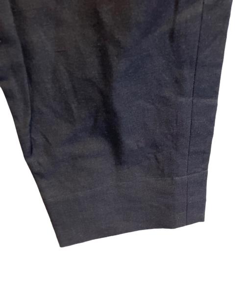 MARGARET HOWELL（マーガレットハウエル）MARGARET HOWELL (マーガレットハウエル) リネンウールパンツ ブラック サイズ:1の古着・服飾アイテム