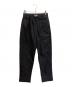 MARGARET HOWELL（マーガレットハウエル）の古着「リネンウールパンツ」｜ブラック