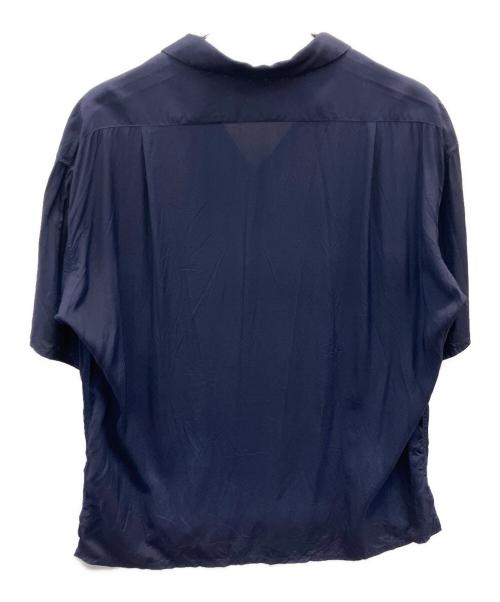 NIGEL CABOURN（ナイジェルケーボン）NIGEL CABOURN (ナイジェルケーボン) OPEN COLLAR SHIRT ネイビー サイズ:48の古着・服飾アイテム