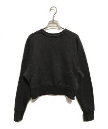 SEEALL（シーオール）の古着「YAK TERRY KIMONO SWEAT」｜チャコールグレー