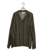 WAXMAN BROTHERSワックスマンブラザーズ）の古着「PIJAMA SHIRTS」｜グリーン