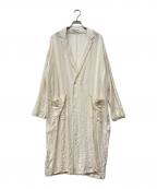 OUT OF FRAMEアウトオブフレーム）の古着「DOBBY ガウン」｜ベージュ