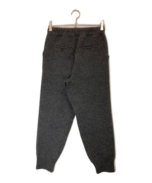 SCYE（サイ）SCYE (サイ) ダブルフェイスニットパンツ グレー サイズ:36の古着・服飾アイテム