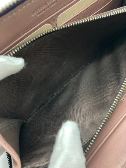 BOTTEGA VENETA（ボッテガベネタ）BOTTEGA VENETA (ボッテガベネタ) ランドファスナー長財布 ネイビーの古着・服飾アイテム