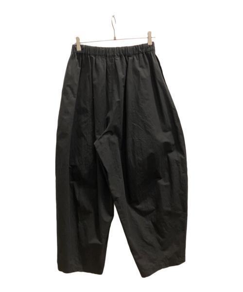 Curensology（カレンソロジー）Curensology (カレンソロジー) コットンリネンドロストパンツ ブラック サイズ:フリーの古着・服飾アイテム