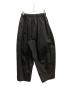 Curensology (カレンソロジー) コットンリネンドロストパンツ ブラック サイズ:フリー：14000円