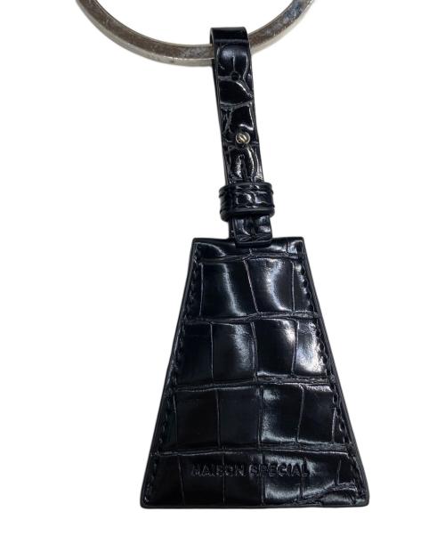 MAISON SPECIAL（メゾンスペシャル）MAISON SPECIAL (メゾンスペシャル) ヴィーガンレザーリングマルチケース ブラックの古着・服飾アイテム