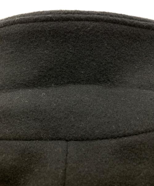 UNITED ARROWS（ユナイテッドアローズ）UNITED ARROWS (ユナイテッドアローズ) メルトンPコート ブラック サイズ:36の古着・服飾アイテム