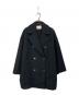 UNITED ARROWS（ユナイテッドアローズ）の古着「メルトンPコート」｜ブラック