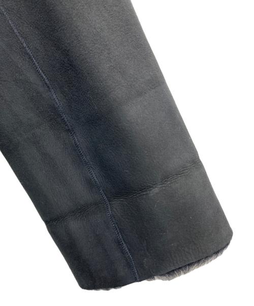 UNITED ARROWS TOKYO（ユナイテッドアローズトウキョウ）UNITED ARROWS TOKYO (ユナイテッドアローズトウキョウ) リアルムートンコート ネイビー サイズ:38 未使用品の古着・服飾アイテム