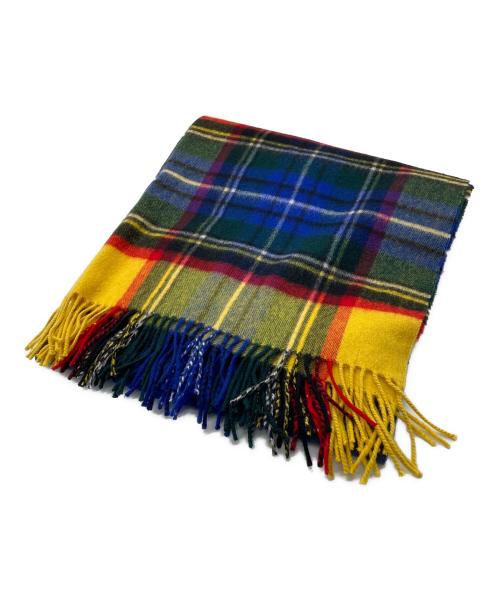 JOHNSTONS OF ELGIN（ジョンストンズオブエルガン）JOHNSTONS OF ELGIN (ジョンストンズオブエルガン) カシミヤマフラー マルチカラーの古着・服飾アイテム