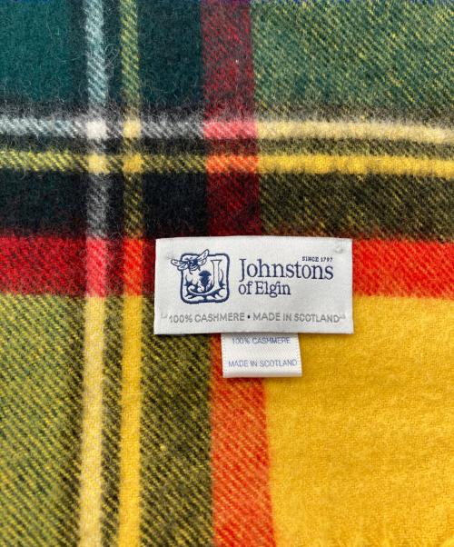 JOHNSTONS OF ELGIN（ジョンストンズオブエルガン）JOHNSTONS OF ELGIN (ジョンストンズオブエルガン) カシミヤマフラー マルチカラーの古着・服飾アイテム