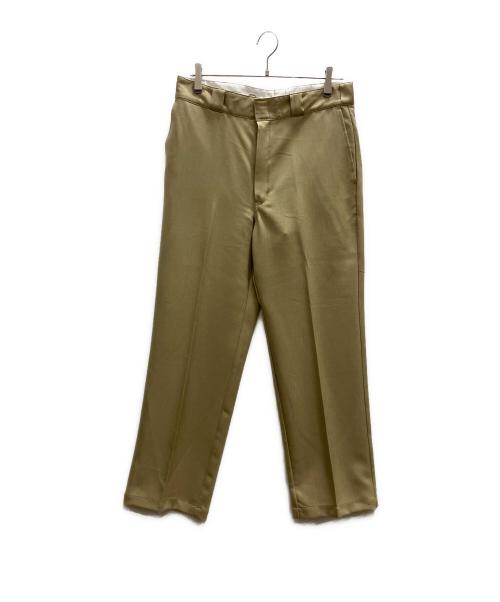 Dickies（ディッキーズ）Dickies (ディッキーズ) JOURNAL STANDARD relume (ジャーナルスタンダード レリューム) 別注ワイドスラックス ベージュ サイズ:Мの古着・服飾アイテム