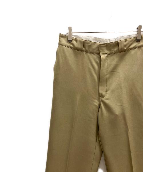 Dickies（ディッキーズ）Dickies (ディッキーズ) JOURNAL STANDARD relume (ジャーナルスタンダード レリューム) 別注ワイドスラックス ベージュ サイズ:Мの古着・服飾アイテム