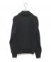 GRAN SASSO (グランサッソ) ショールカラーウールカーディガン　M02214234131671506/02 ブラック サイズ:44：9000円