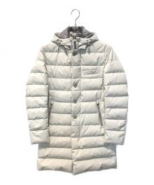 HERNO（ヘルノ）の古着「LAMINAR ゴアテックス インフィニアム ウィンドストッパー コート　PI141UL111061300」｜アイスベージュ