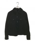 EMMETIエンメティ）の古着「ELIO 3rd TYPE MOUTON JACKET」｜ブラック