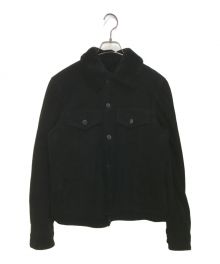 EMMETI（エンメティ）の古着「ELIO 3rd TYPE MOUTON JACKET」｜ブラック