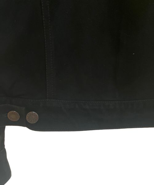 EMMETI（エンメティ）EMMETI (エンメティ) ELIO 3rd TYPE MOUTON JACKET ブラック サイズ:SIZE 44の古着・服飾アイテム