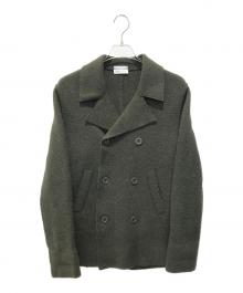 Settefili Cashmere（セッテフィーリ カシミア）の古着「PIKOT/ピーコート　SF-09-177-233」｜グリーン
