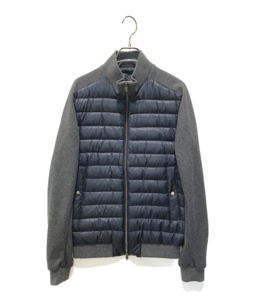 HERNO（ヘルノ）HERNO (ヘルノ) RESORT ハイブリッドダウンジャケット　PI025UR120209200 ネイビー サイズ:44の古着・服飾アイテム