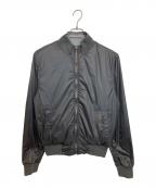 MOORERムーレー）の古着「AXTEN-KM リバーシブル ボンバージャケット」｜グレー