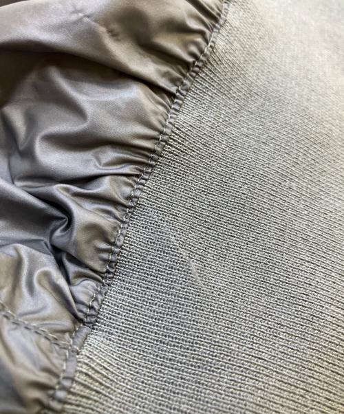 MOORER（ムーレー）MOORER (ムーレー) AXTEN-KM リバーシブル ボンバージャケット グレー サイズ:44の古着・服飾アイテム