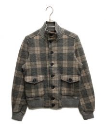 eleventy（イレブンティ）の古着「ウールコットンブルゾン」｜グレー