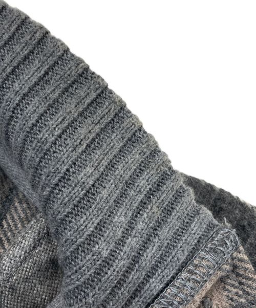 eleventy（イレブンティ）eleventy (イレブンティ) ウールコットンブルゾン グレー サイズ:XSの古着・服飾アイテム