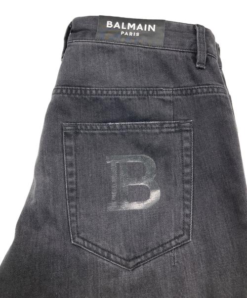 BALMAIN（バルマン）BALMAIN (バルマン) バイカーデニム ブラック サイズ:SIZE 86cm (W34)の古着・服飾アイテム