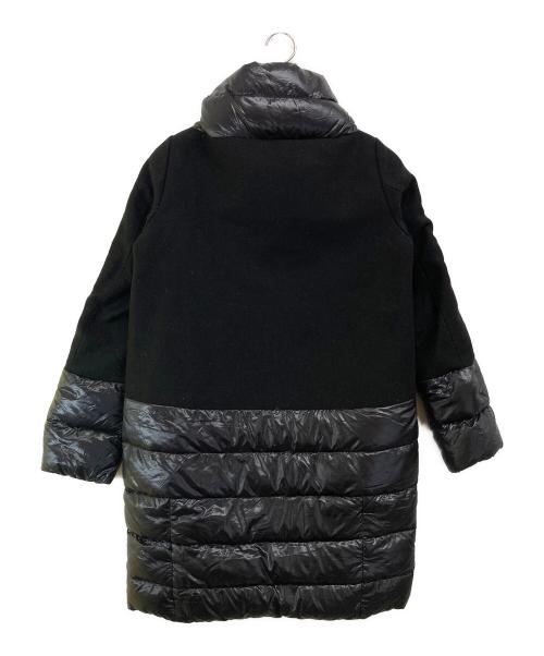 HERNO（ヘルノ）HERNO (ヘルノ) 切替ダウンコート ブラック サイズ:42の古着・服飾アイテム
