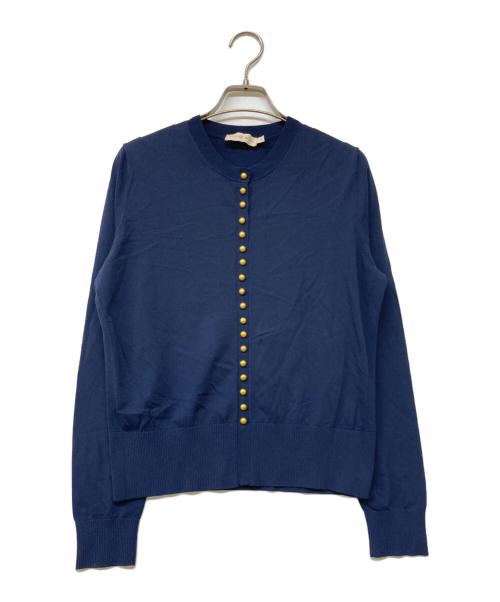 TORY BURCH（トリーバーチ）TORY BURCH (トリーバーチ) マルチボタンニット ネイビー サイズ:Sの古着・服飾アイテム