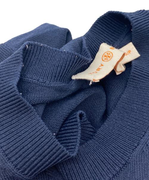TORY BURCH（トリーバーチ）TORY BURCH (トリーバーチ) マルチボタンニット ネイビー サイズ:Sの古着・服飾アイテム