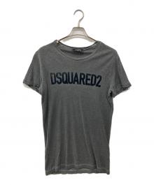 DSQUARED2（ディースクエアード）の古着「ロゴTシャツ」｜グレー