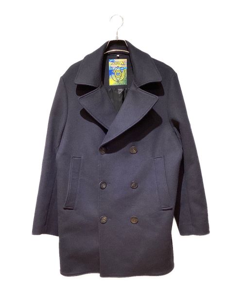 LOEWE（ロエベ）LOEWE (ロエベ) Eye/LOEWE/Nature Pea Coat（ネイチャーPコート） ネイビー サイズ:48の古着・服飾アイテム