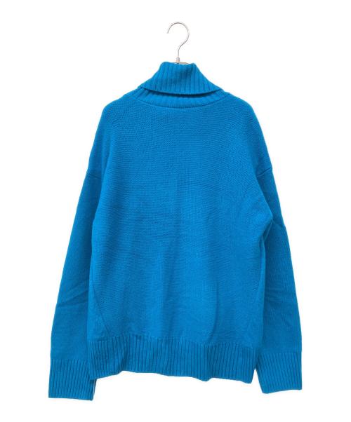 FRAMeWORK（フレームワーク）FRAMeWORK (フレームワーク) AQUAタートルプルオーバー ブルー サイズ:F 未使用品の古着・服飾アイテム