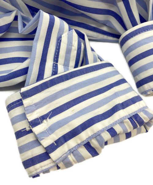 A.P.C.（アーペーセー）A.P.C. (アーペーセー) ストライプシャツ スカイブルー サイズ:Sの古着・服飾アイテム