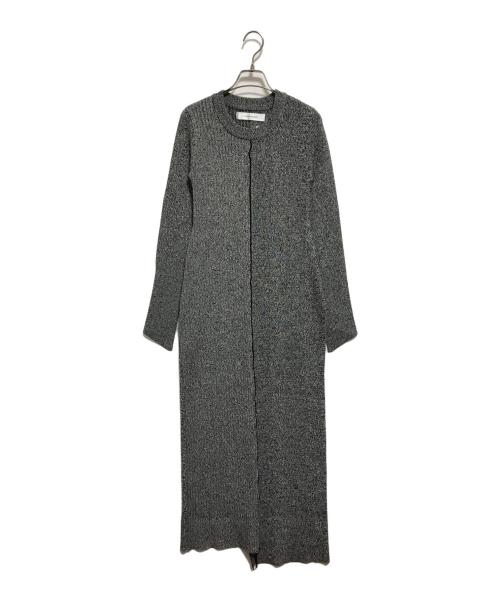 LAGUNA MOON（ラグナムーン）LAGUNA MOON (ラグナムーン) カラーメランジロングニットワンピース グレー サイズ:M 未使用品の古着・服飾アイテム