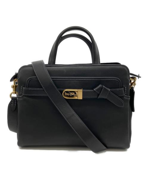 COACH（コーチ）COACH (コーチ) 2WAYバッグ ブラックの古着・服飾アイテム