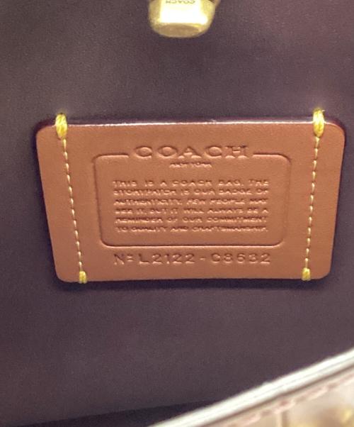 COACH（コーチ）COACH (コーチ) Willow Tote 24 パープルの古着・服飾アイテム