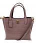 COACH（コーチ）の古着「Willow Tote 24」｜パープル