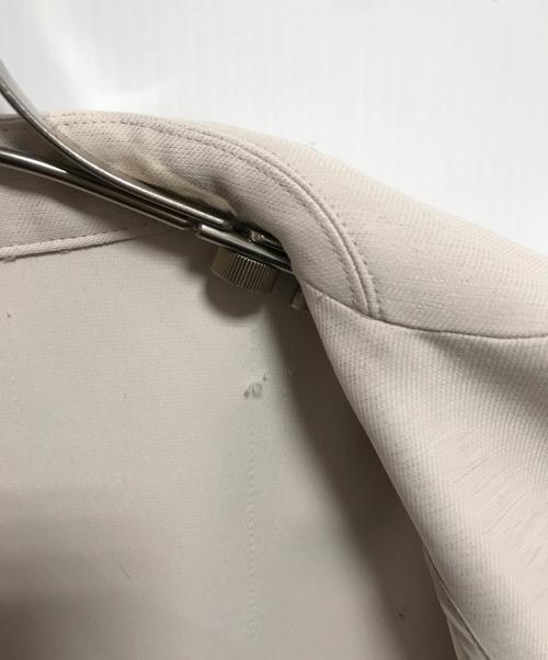 Noble（ノーブル）Noble (ノーブル) トリプルクロスワイドカラーロングコート ピンク サイズ:36の古着・服飾アイテム