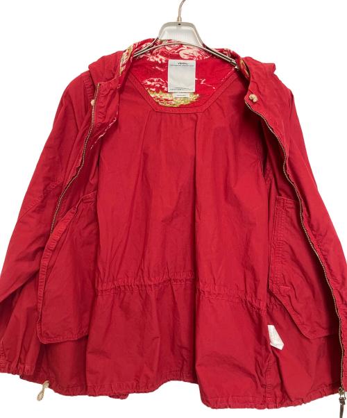 VISVIM（ビズビム）VISVIM (ビズビム) NAKOTA PARKA レッド サイズ:1の古着・服飾アイテム