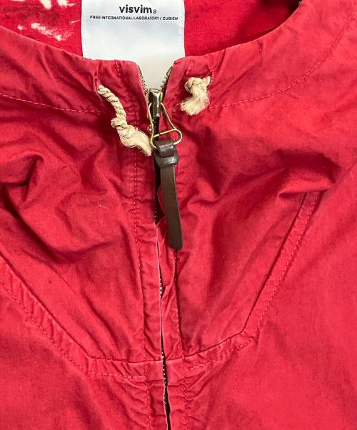 VISVIM（ビズビム）VISVIM (ビズビム) NAKOTA PARKA レッド サイズ:1の古着・服飾アイテム