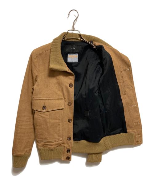 AKM（エーケーエム）AKM (エーケーエム) ジャケット キャメル サイズ:Mの古着・服飾アイテム