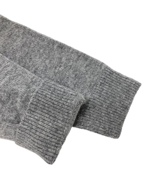 theory（セオリー）theory (セオリー) ニットフーディー グレー サイズ:S 未使用品の古着・服飾アイテム