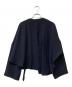 ENFOLD (エンフォルド) CAPE-LIKE JACKET ネイビー サイズ:36：17000円