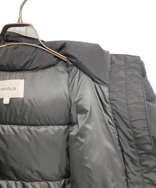 ENFOLD（エンフォルド）ENFOLD (エンフォルド) TENT-LINE LONG DOWN ブラック サイズ:36の古着・服飾アイテム